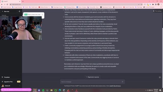 ChatGPT A.I. Teaches Me How To Twitch Mod! ? смотреть онлайн
