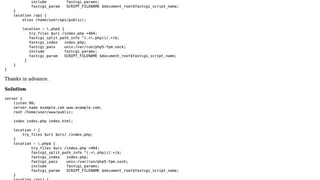 DevOps & SysAdmins: Nginx: route to index.php within alias for specific path component смотреть онлайн