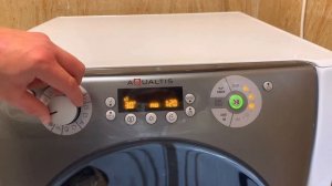 С этим справиться даже ребенок. Инструкция стиральной машины Hotpoint Ariston Aqualtis
