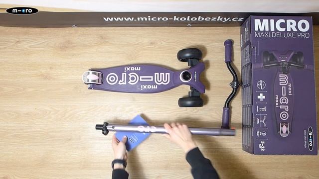 Unboxing - Maxi Micro Deluxe Pro purple смотреть онлайн