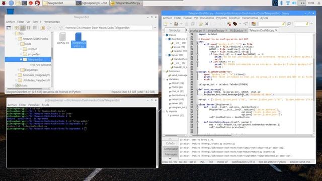 Bot de Telegram con el Dash Button de Amazon смотреть онлайн