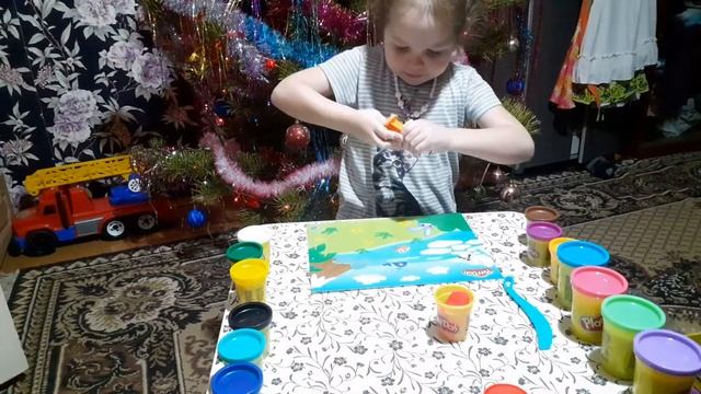Лепим play doh первый раз Часть 1 смотреть онлайн