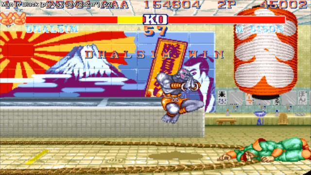 Street Fighter 2 Champion Edition sf2ce ストリートファイターII CE Fightcade ➤ Man In Black vs JeViCaZar смотреть онлайн