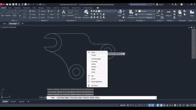 AutoCAD "TOP 50" 2D Drawings | IN HINDI | EXCERCISE 12/50 | 2D Drawing Marathon |Mechanical Drawin смотреть онлайн