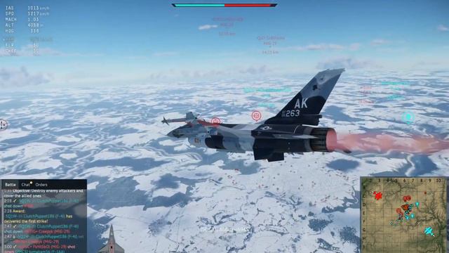War Thunder | F-16A ADF | America's Light Fighter | Ace Game смотреть онлайн