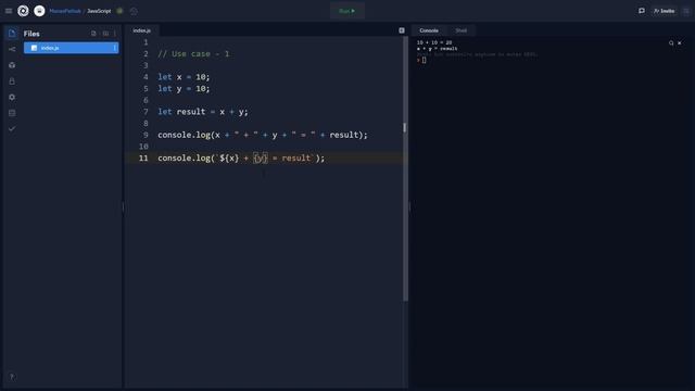 Template Literals | JavaScript Tutorial for Beginners #6 смотреть онлайн