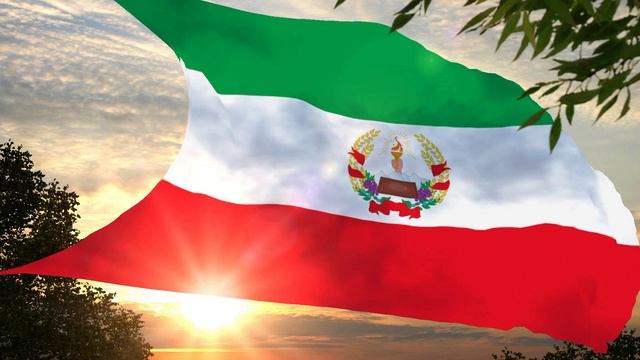 Флаг и гимн Демократической Республики Азербайджан Flag and anthem of Democratic Azerbaijan смотреть онлайн