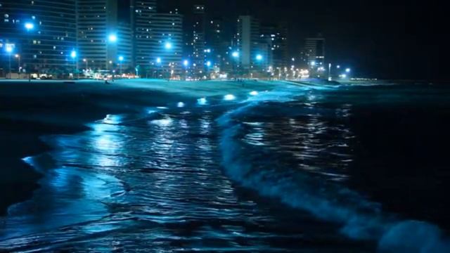 Ночной Бриз Берег моря, ночной город в огнях и завораживающая музыка RELAXEXPLORERWK смотреть онлайн