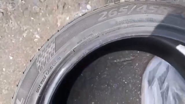 Распаковка - Летняя шина Landsail LS588 265/45R20 104W смотреть онлайн