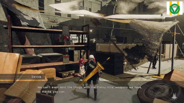 NieR: Automata [ PS4 ] - ( Hard & A2 ) Walkthrough Part 18 " All Quests Cleared " смотреть онлайн