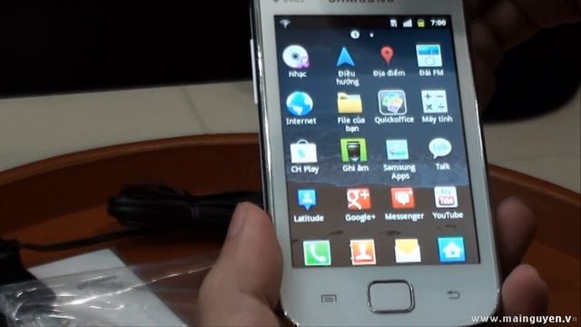 Khui hộp Samsung Galaxy Ace Duos - www.mainguyen.vn смотреть онлайн