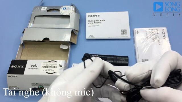 Unboxing 60s - Sony NWZ-B183F 4Gb - songlongmedia смотреть онлайн