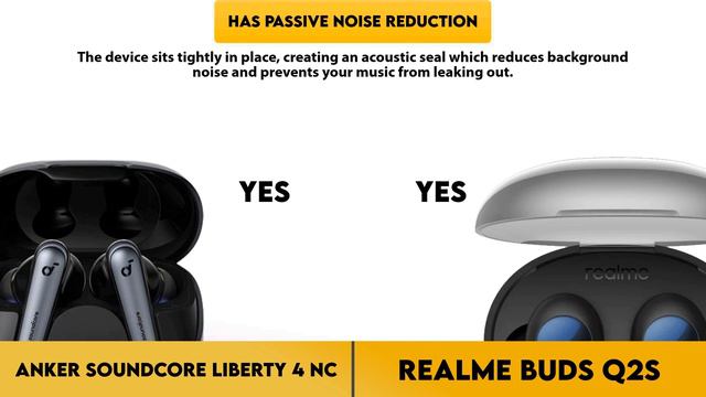 Anker Soundcore Liberty 4 NC vs Realme Buds Q2s Comparison смотреть онлайн