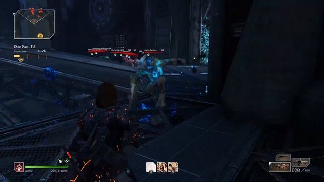 OUTRIDERS - Pyromancer - Chem plant Tier 15 - no defensive nodes or mods смотреть онлайн