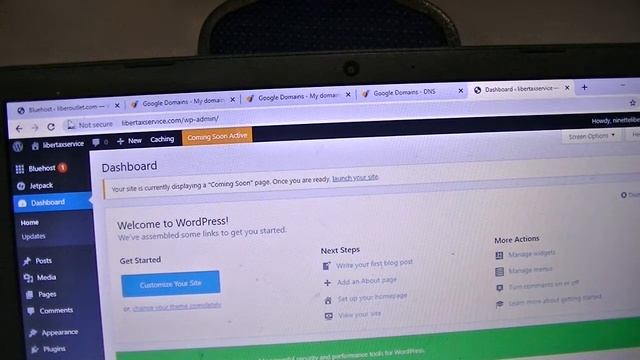 Change Temporary URL with WordPress - How to Create a WordPress Site for your Business – Part 4 - 9 смотреть онлайн