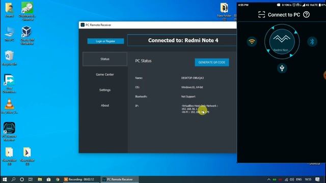 Windows in Mobile, Use mobile phone as Gamepad with PC Remote. [HINDI] смотреть онлайн