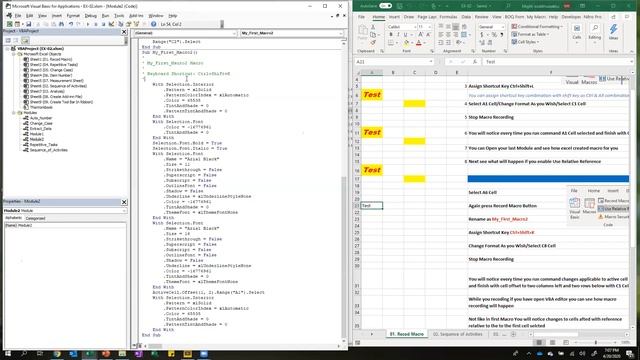 5th Webinar - Excel VBA Macros for Quantity Surveyors by Ch. QS Majith Kodithuwakku смотреть онлайн