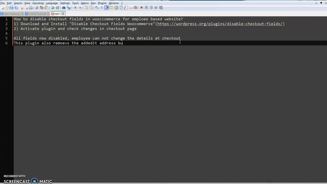 Disable All Chekcout Fields in woocomerce for employee based website? | Wordpress Plugin смотреть онлайн
