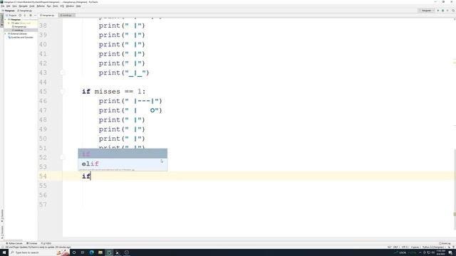 Python Practice: Hangman смотреть онлайн