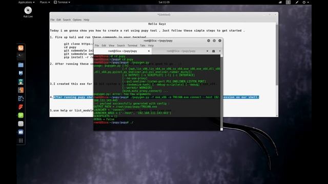 Pupy | Remote Administration & Post Exploitation Tool смотреть онлайн