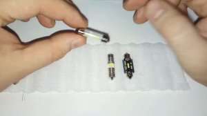 LED лампы c5w в салон авто - замеры и тест.