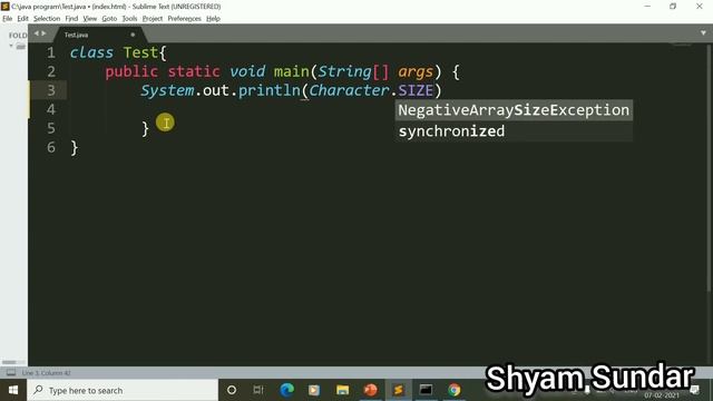 char datatype in java with details || Shyam Sundar смотреть онлайн