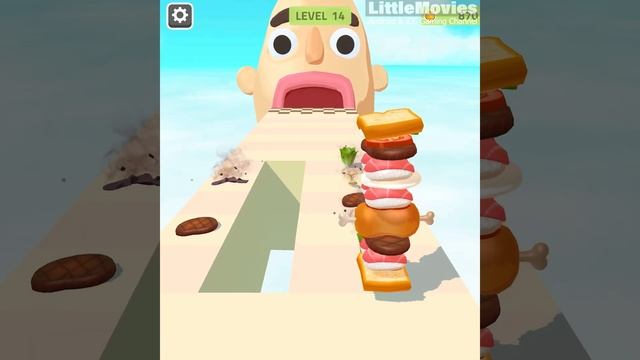 Sandwich Runner Game All Levels Walkthrough Gameplay IOS,Android New Update Max Level KS94JT8