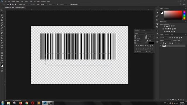 Single row marquee tool in Photoshop смотреть онлайн
