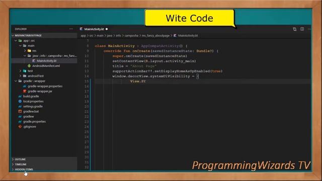 Learn Code with Music S1E1 - Fancy About Page (Kotlin Android) смотреть онлайн