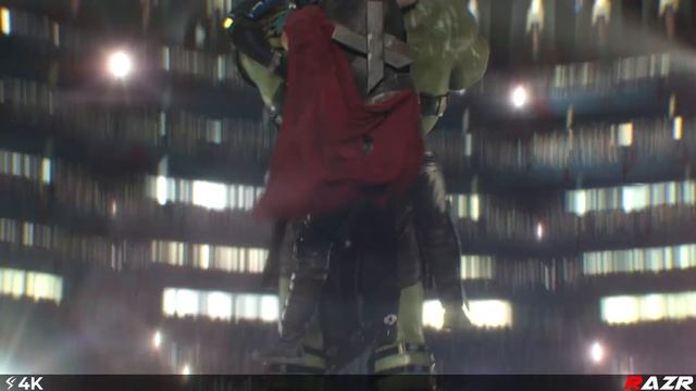 Hulk Fights Thor (4K) Thor Ragnarok