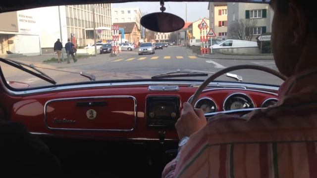 Lancia Aurelia B50 Convertible Test Drive In Switzerland
