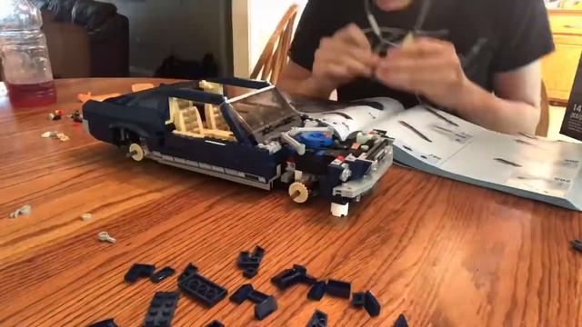 LEGO creator Ford Mustang Timelapse смотреть онлайн