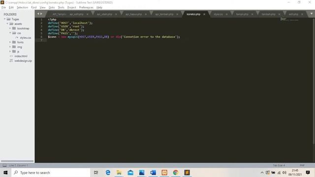 CRUD Rest API Webservice Menggunakan PHP dan MySQL - 1801550035 - Cintana Oliviasandrea смотреть онлайн