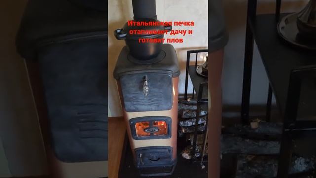 Затопили печь на даче, приготовили плов смотреть онлайн