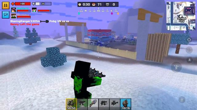 Pixel Gun 3D - Battle Royale Gameplay Part 35 - Winter Map смотреть онлайн