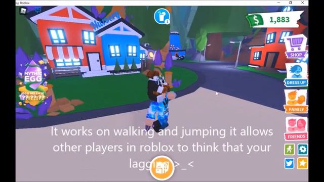 How to Fake Lag in Roblox! смотреть онлайн