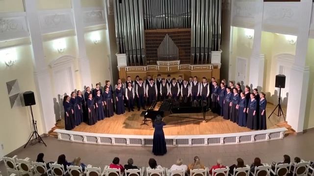 Камерный хор "Кантилена" - Water Night (Eric Whitacre) смотреть онлайн