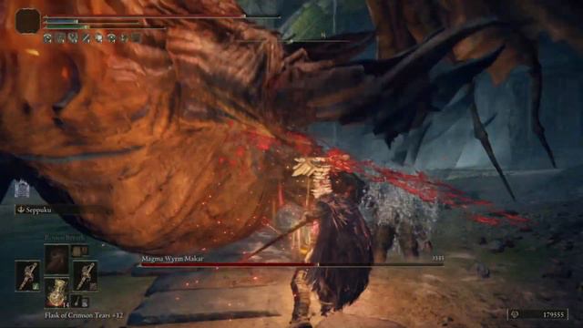 ELDEN RING _Magma wyrm Makar (boss fight) смотреть онлайн