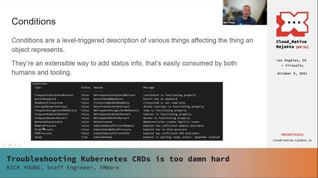 Troubleshooting Kubernetes CRDs is too damn hard - Nick Young, VMware смотреть онлайн