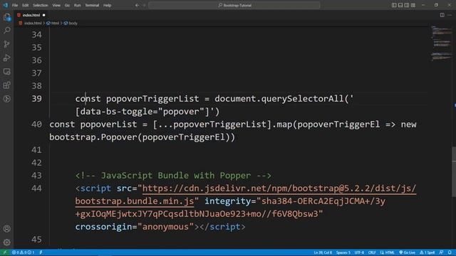 popovers in bootstrap tutorial bangla or how to create popover and popover not working bootstrap 5 смотреть онлайн