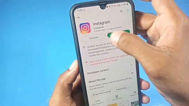clear cache for Instagram problem / Instagram not working смотреть онлайн