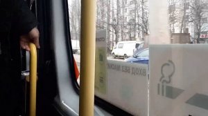 Поездка на 16 на автобусе газель a65r52 next