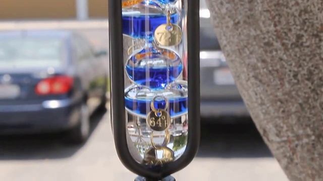Outdoor Hanging Galileo Thermometer