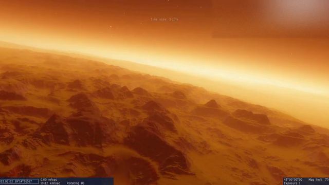 What It Looks Like on a Planet That Doesn't Rotate | Space Engine смотреть онлайн