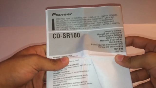 Пульт Pioneer CD-SR100 для руля. Обзор смотреть онлайн