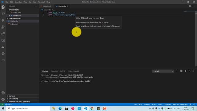 Deploying a Static HTML Website with Docker and Nginx смотреть онлайн