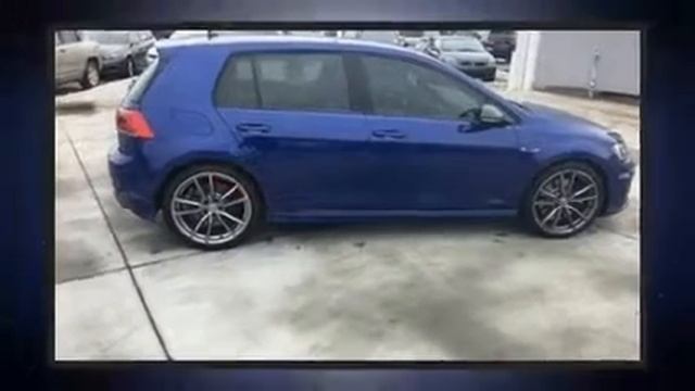 2017 Volkswagen Golf R 4-Door w/DCC & Navigation 4MOTION смотреть онлайн