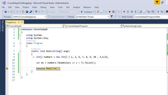 (#27) TakeWhile in LINQ | LINQ tutorial for beginners смотреть онлайн