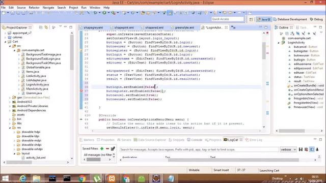 Android Tutorial:Create Login in Android: Add data to MySql using PHP: Part3/3. смотреть онлайн