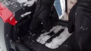 Тестирование разборного снегохода Cronus TT 200 P